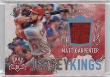 2017 Panini Diamond Kings Jersey Kings Holo Blue 6/10 Matt Carpenter #JK-MC k4s