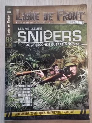 LIGNE DE FRONT HORS-SERIE n°40 LES MEILLEURS SNIPERS DE LA SECONDE GUERRE MONDIA - Photo 1/2