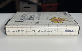Black Belt (Sega Master System, 1986) GAME & CASE - TESTED WORKS