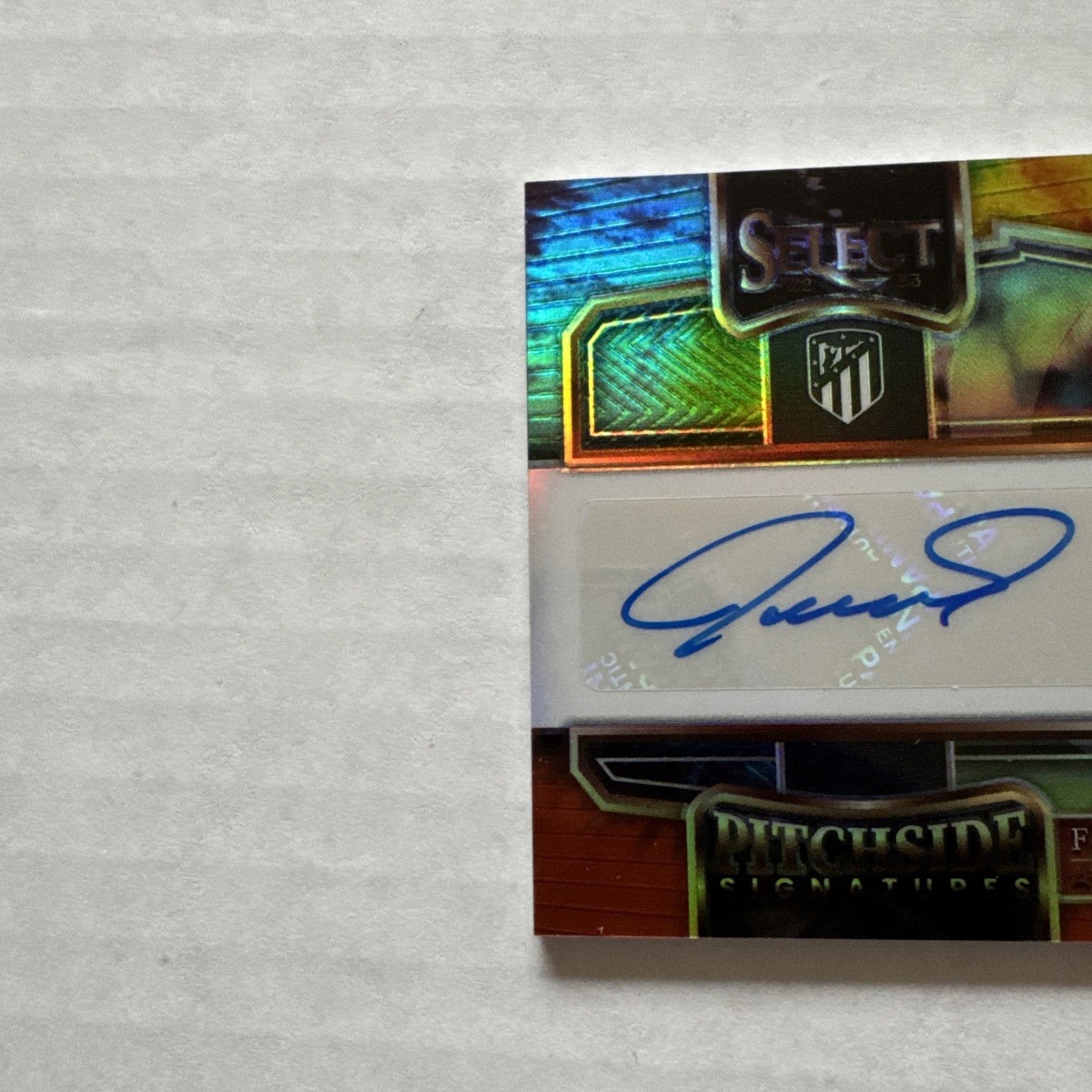 2022-23 Select La Liga Fernando Torres Pitchside Signatures Auto