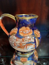 Antique 19th C English Mason's School House Pattern Cream Jug Circa 1810-20