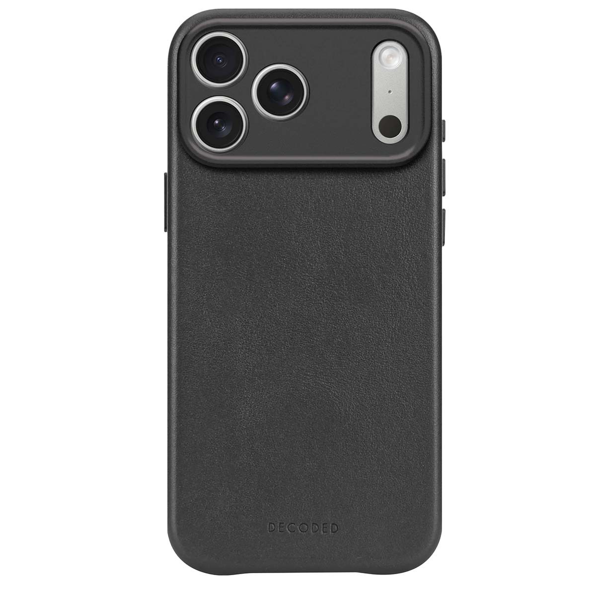 Coque cuir iPhone 17 Pro antichoc marron pour le quotidien professionnel et urbain