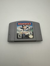 Monopoly (Nintendo 64, 1999) Authentic Cartridge, Tested And Working