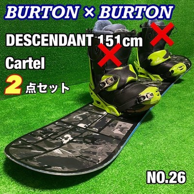 スノーボード BURTON DESCENDANT 151cm BURTON DESCENDANT 151cm Snowboard Set of 2 | eBay