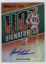 2018-19 Panini NBA Hoops Hot Signatures Jack Sikma #HS-JSK Auto HOF 0z5u