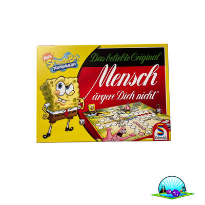 SpongeBob Schwammkopf Mensch ärgere Dich nicht Schmidt Spiele - Vollständig