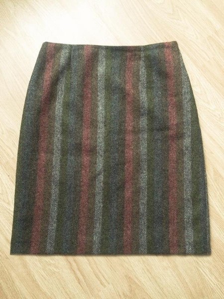 Women Boden Skirt Multicolor Wool 38 / M / 46 #8DPX