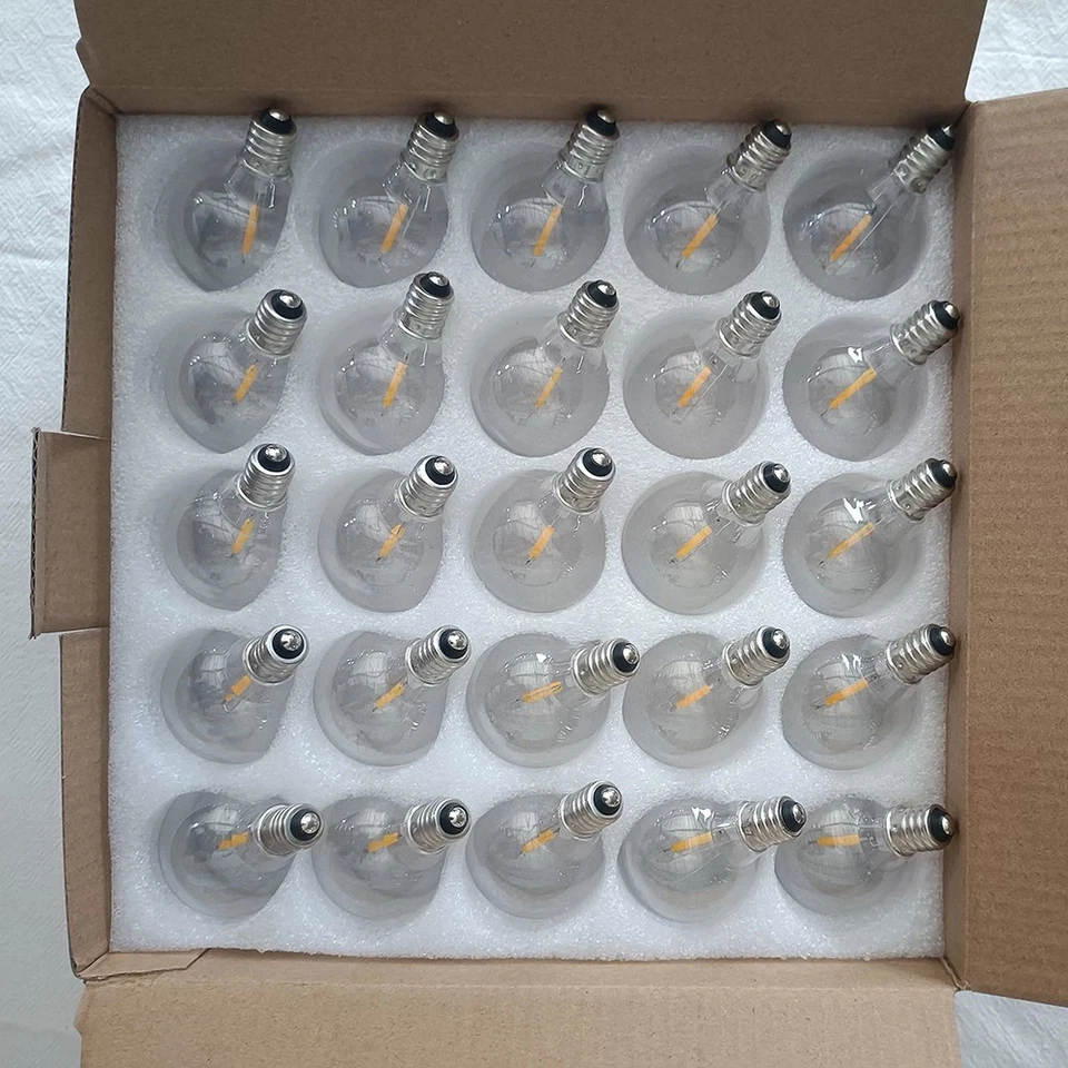 BRIMAX E12 G40 LED String Light Bulbs Replacement Indoor Outdoor Garden Decor - Image 2 of 4