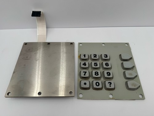 PDQ Input Keypad Button Assembly W039198 For Laserwash Systems - TESTED