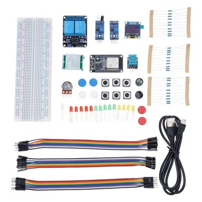 DIY Project Pack Electronic Starter Kit Learn with Basic Circuit Kit Complete