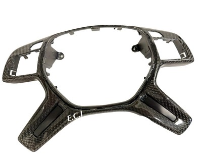 13~18 GENUINE MERCEDES STEERING WHEEL PERFORMANCE CARBON TRIM G63 GL63 ML63 G65
