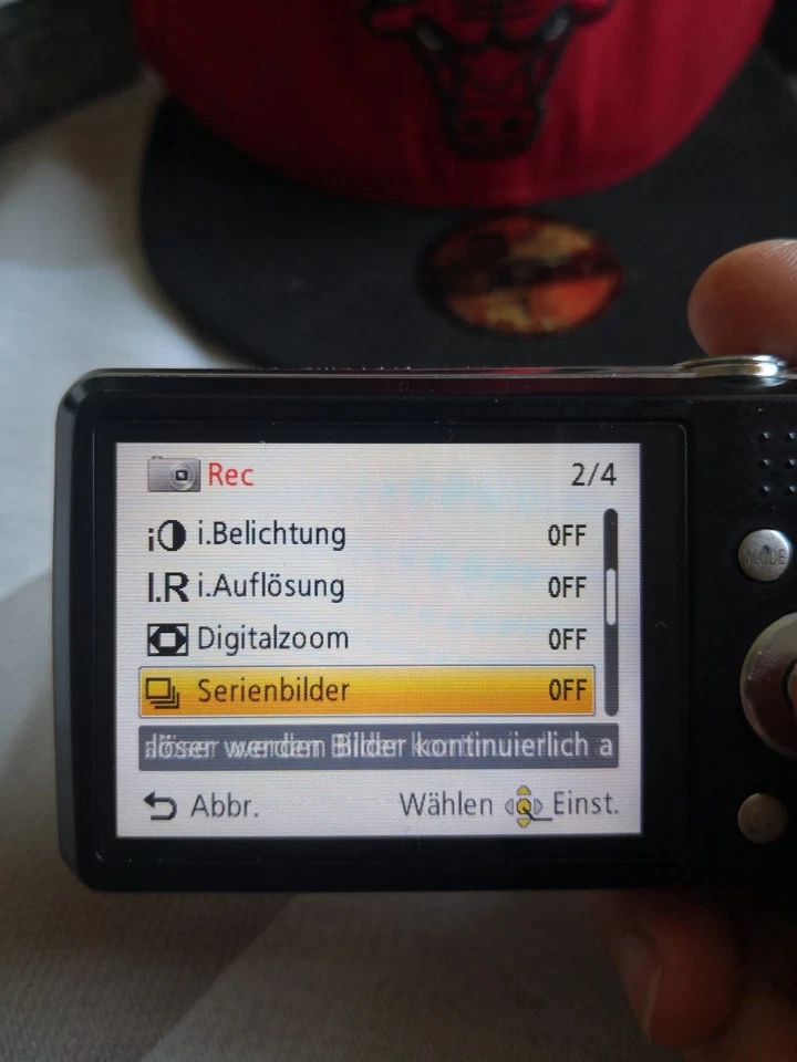 Panasonic LUMIX DMC-FS40/DMC-FH6 14,1 MP Digitalkamera - Schwarz, Foto 2 von 5