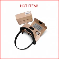 Google Cardboard,Topmaxions 3D VR Virtual Reality DIY VR Headset for 3D Movies a