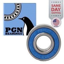 (100) 6203-2RS Premium Rubber Seal Ball Bearing C3 EMQ, 17x40x12 6203 2RS 6203rs