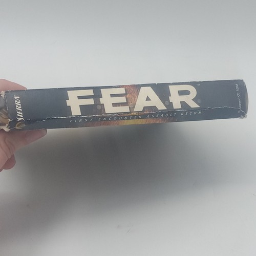 Fear First Encounter Assault Recon PC CD Rom Big Box CIB 5 Discs Manual Untested - Picture 10 of 14
