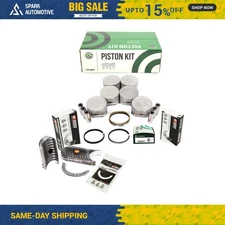 Pistons Main Rod Bearings Fit Mitsubishi Montero Sport 3.0 SOHC