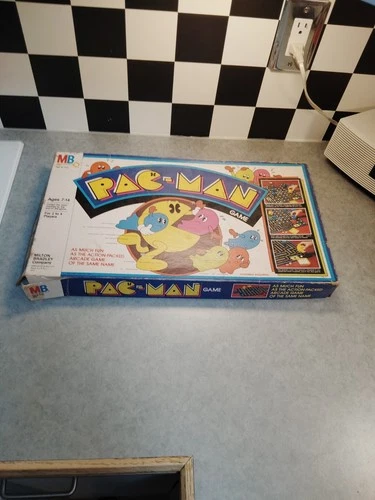 Vintage 1982 Pac-Man Board Game by Milton Bradley MB | Retro Arcade Classic