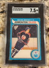1979-80 OPC O-Pee-Chee #18 Wayne Gretzky Rookie SGC 7.5 Centered HOF Hockey RC