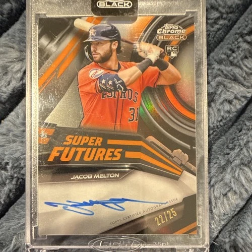 2026 Topps Chrome Black Jacob Melton Super Futures Autographs (RAW)