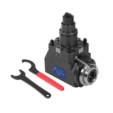 SFX BMT Driven Tool Holder BMT45 90  Internal Coolant Live Tool Holder ER25 Nut