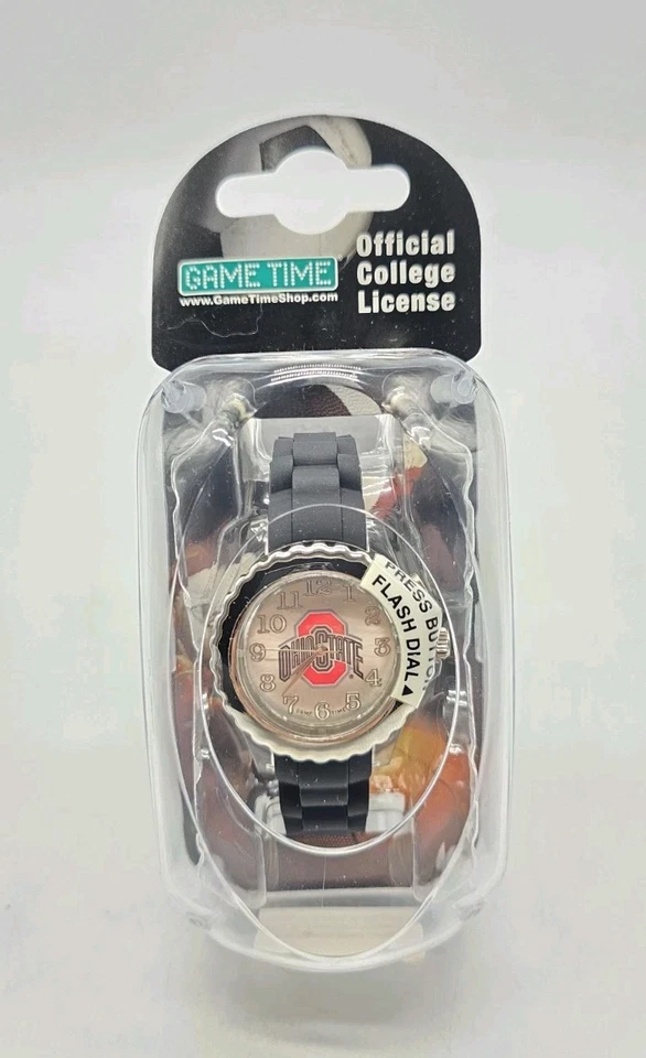 Reloj Movimiento NCAA Game Time OHIO STATE BUCKEYES Juventud/Mujer Japón Nuevo en Caja Foto 2 de 4