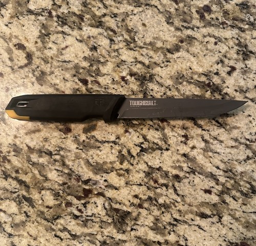 TOUGHBUILT Insulation 1-in Blade Utility Knife With Sheath Lifetime Warranty