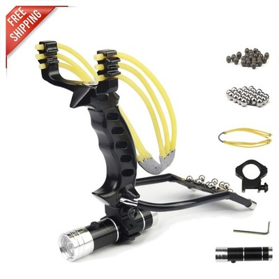 Ergonomic Black Wrist Sling Rocket with Heavy-Duty Bands   Ultimate Power!