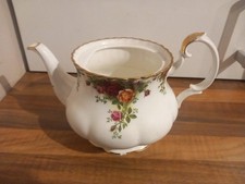 Royal Albert Old Country Roses Large Teapot (no Lid) [Please  Read]