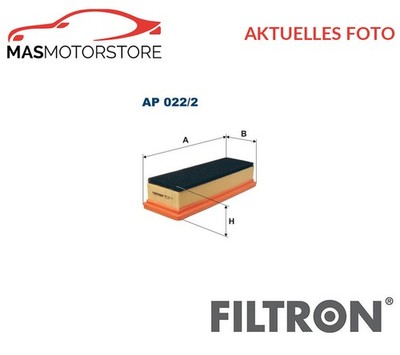 MOTOR LUFTFILTER MOTORFILTER FILTRON AP022/2 P NEU OE QUALITÄT