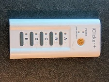 iClicker+ Plus Student Response Remote Control (RLR15) – Pre-Owned