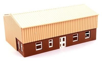 Moderne Industrieanlage - Turmfalke Design GMKD39 - N Gebäude Bausatz
