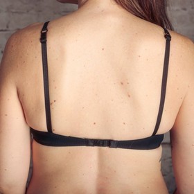 La Perla 32C Black Peekaboo Eyelet Balconette Bra Underwire Designer