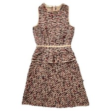 PRADA Dress Set Up 2000s Archive Wool Silk Nylon Size 40/38 Excellent Condition