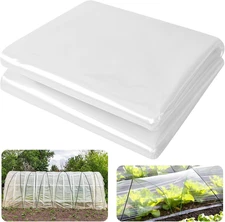 6Mil Greenhouse Plastic Sheeting, Heavy Duty Greenhouse Covering Plastic, 9.8 X
