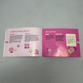 Vintage Nintendo NES Kirby's Adventure Instruction Booklet 1993 *MANUAL ONLY*