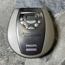 PHILIPS MAGNAVOX X-TREME 25 ESP3 - Portable CD Player Tested Working