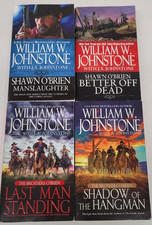 William W. Johnstone O’Brien Lot 4 PB Westerns Brothers & Shawn Series