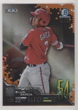 2019 Bowman Scouts' Top 100 Orange Refractor 1/25 Luis Garcia #BTP-54 9ut