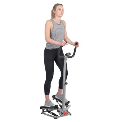 Sunny Health & Fitness Stair Stepper Machine with Handlebar   SF-S020027