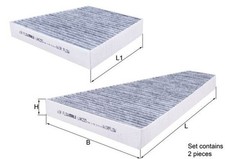 KNECHT Innenraumfilter LAK 225/S Aktivkohlefilter für VW PHAETON 3D4 CONTINENTAL
