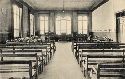 Ak Blankenburg am Harz,  Rhotertsche Realschule u. Alumnat, Aula - 5092039