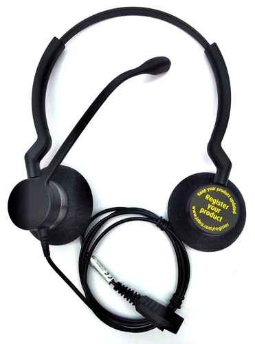 Jabra BIZ 2300 QD Duo Stereo Przewodowy zestaw słuchawkowy Over-the-Head 2389-820-109