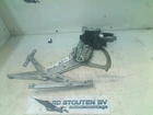 Door window regulator with motor