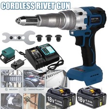 NEU ！！Für Makita 18V Akku Nietpistole Elektrisch Blindnietgerät Popnietenzange