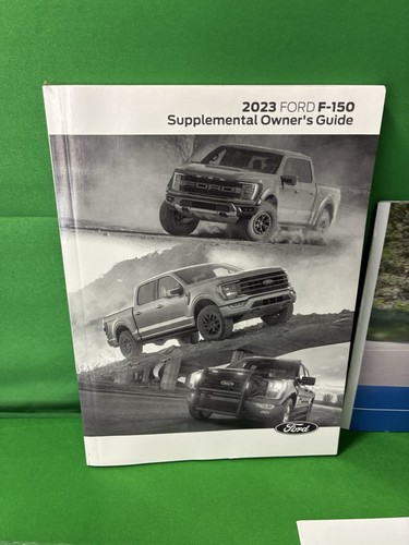 2023 Ford F-150 Supplemental Owners Guide Owners Manual With Trailer Backup - Picture 3 of 7