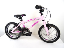 Squish 14" Pink Stage 2 Girls Kids Hybrid Bike Age 4-6 New Ex-Display KB-330