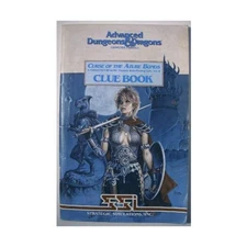 SSI Video Game Strategy Guides SSI Curse of the Azure Bonds - Clue Book VG+