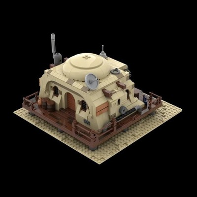 Mos Eisley Hut on Tatooine 845 Teile Bauspielzeug MOC Build CJ1453 REP