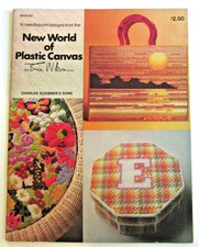 NEW WORLD OF PLASTIC CANVAS ERICA WILSON 16 N...