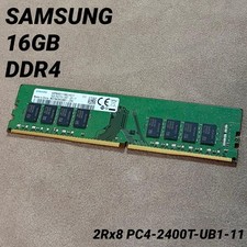 Samsung 16GB DDR4 2Rx8 PC4-2400T-UB1-11 Desktop Memory RAM Module Tested